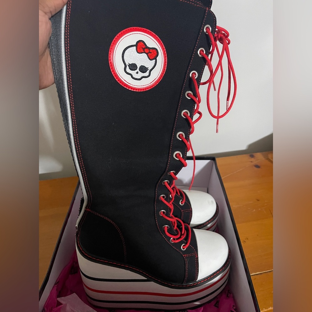 SOLD Monster High x YRU “Ghoul” Platform Boots